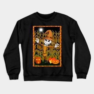 Halloween Scarecrow Crewneck Sweatshirt